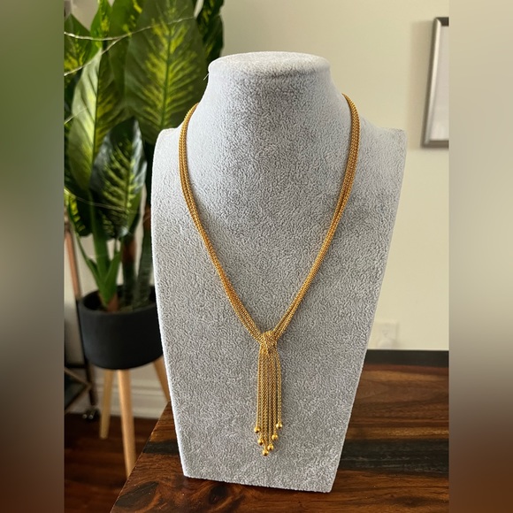 Gold necklace - Picture 1 of 2